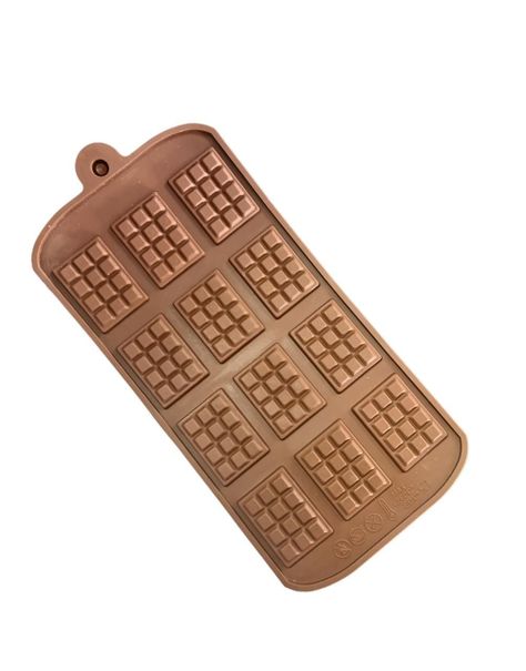 Moldes De Chocolate Moldes Barra Chocolate Silicona Barrita-0