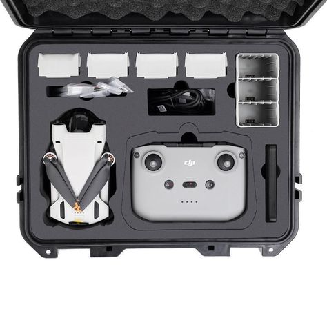 Maleta Rigida Negro Para DJI MINI 3 PRO -2