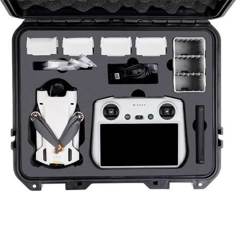 Maleta Rigida Negro Para DJI MINI 3 PRO -1