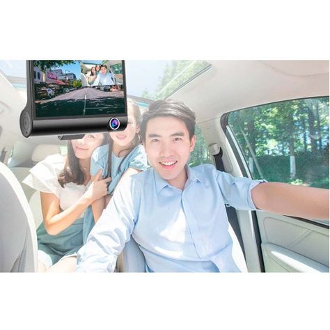 Cámara de Auto 3 en 1, Frontal Trasera y Tablero 1080 Pdi-4