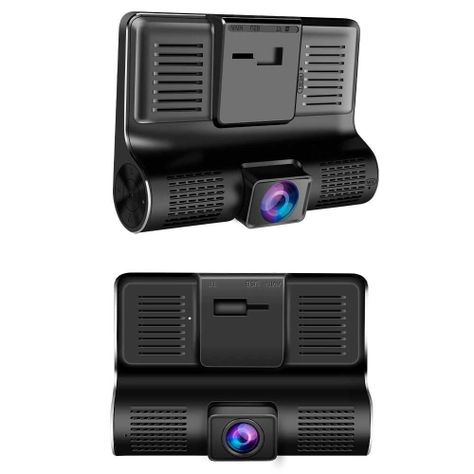 Cámara de Auto 3 en 1, Frontal Trasera y Tablero 1080 Pdi-1