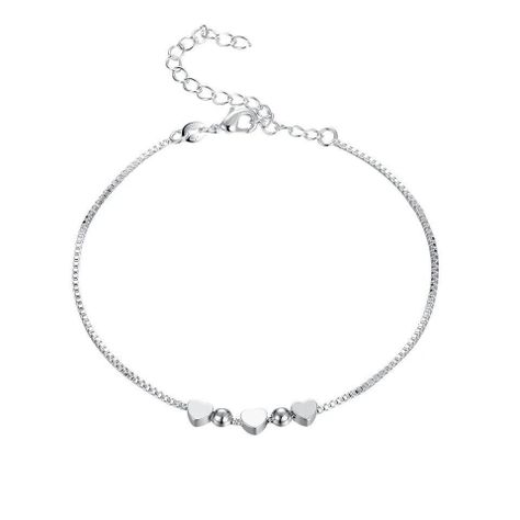 Pulsera silver Heart #7-0