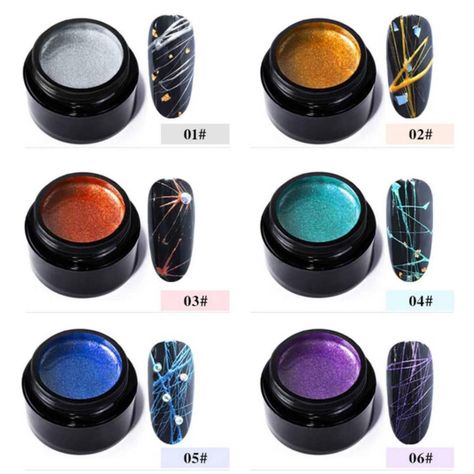 ESMALTE GEL DE ARAÑA PARA UÑAS 8 ML-2