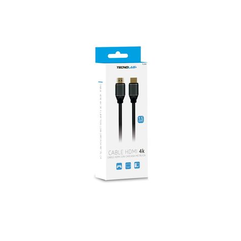 Cable HDMI 4K 1.5mt Punta Metalica Tecnolab-1