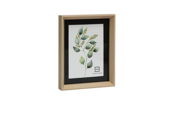 Marco 20x25 madera (F/15x20) con Prof. y Pasp. Natural 15x20 cm-0