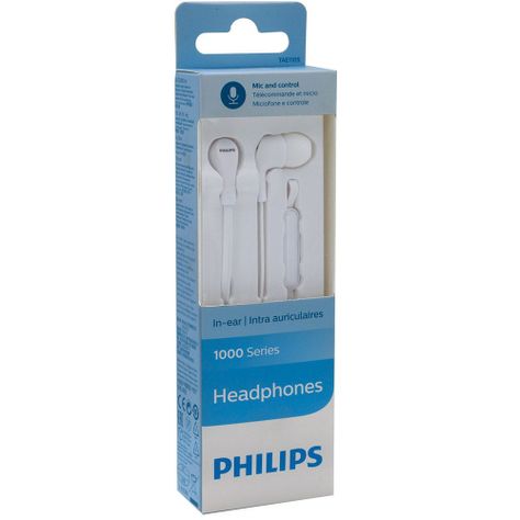 AUDIFONOS PHILIPS TAE1105 BLANCO MANOS LIBRES -2