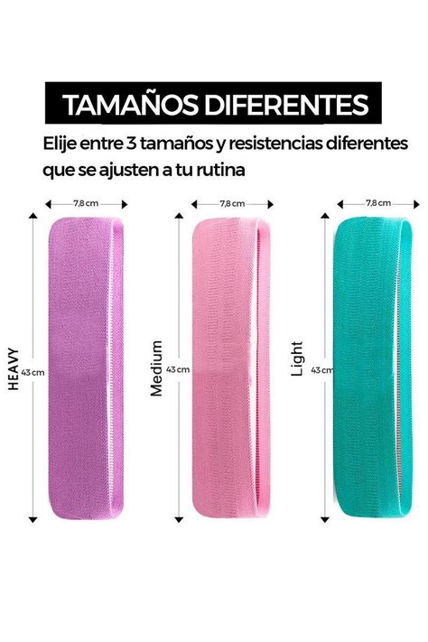 Bandas Elásticas de Entrenamiento Multicolor-2