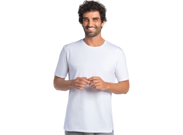 CAMISETA ALGODÓN MANGA CORTA -0