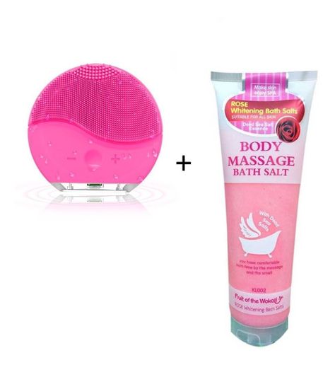 Limpiador Exfoliador + Sal Exfoliante Para Ducha-0