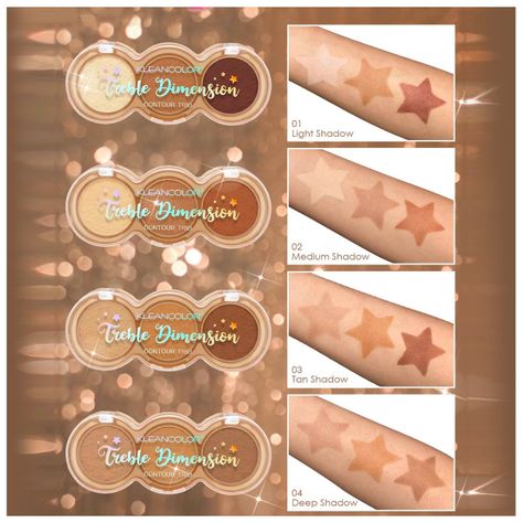 Paleta Trío de Contorno "Treble Dimension" Tan KleanColor-1