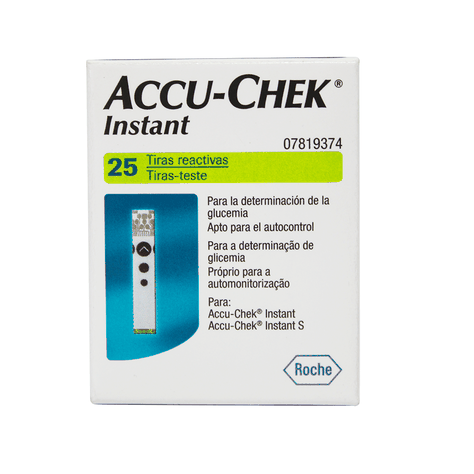 Tiras Reactivas Accu-chek® Instant 25 Unidades-0
