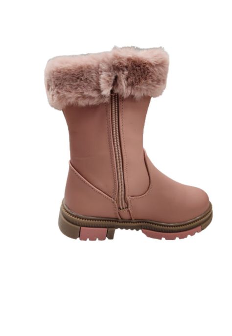 Bota de Invierno Rosa Lazo-1
