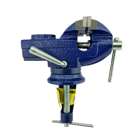 Tornillo De Banco Mesa Base Gitaroria 50 Mm Crow-1