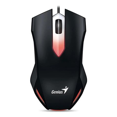 Mouse Alambrico USB 3 Botones 1000DPI X-G200 Negro Genius-0