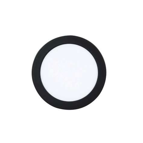 Panel Redondo LED Sobrepuesto Negro 6W Neutro-2