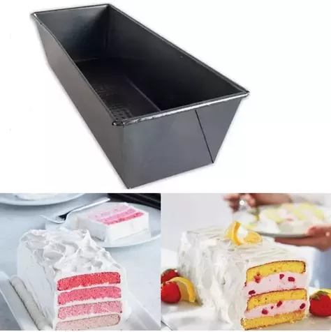 Pack X10 Molde Pan Molde Para Pan De Molde Rectangular 35cm -5