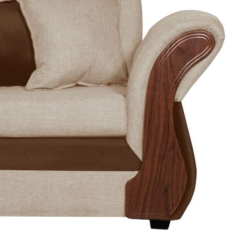 Sofa Seccional 3-2 Lucia Beige-3