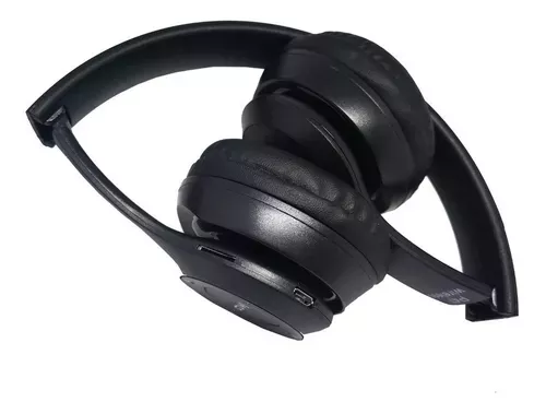 Audífonos Bluetooth Recargable Lector Msd Radio Fm-3