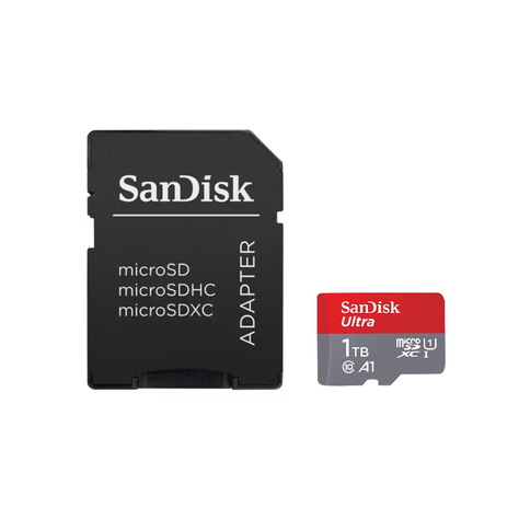 Tarjeta SanDisk Micro SD Ultra 1TB con adaptador-0