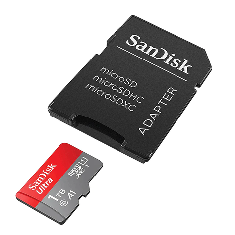 Tarjeta SanDisk Micro SD Ultra 1TB con adaptador-1