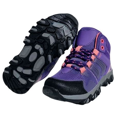 Zapatillas Acolchadas Para Niña Para Trekking-3