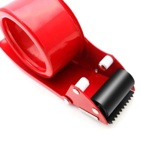 Porta Cinta Adhesiva De Embalaje Dispensador Huincha Metalic-5