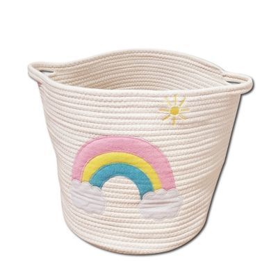 Cesta de Almacenamiento Infantil Arcoíris-0