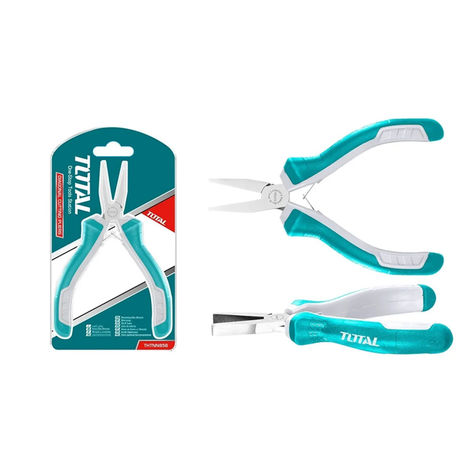Mini Alicate Punta Plana 4.5 Pulgadas Total-1