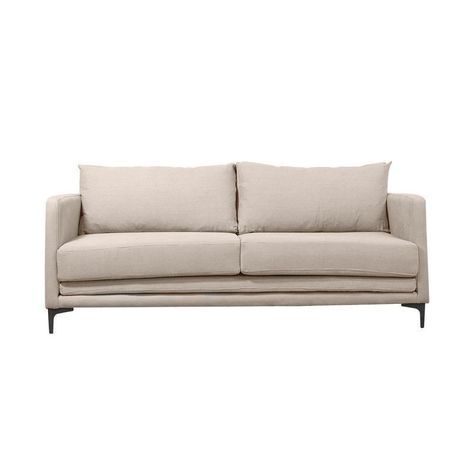 Sofá Bureo Chenille Hueso 3C-0