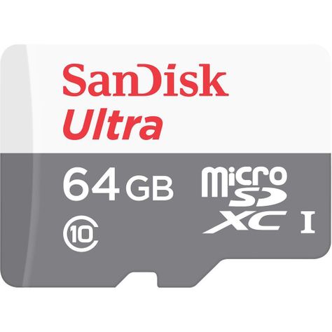 Tarjeta Memoria 64gb Sandisk Micro Sd Clase 10-0