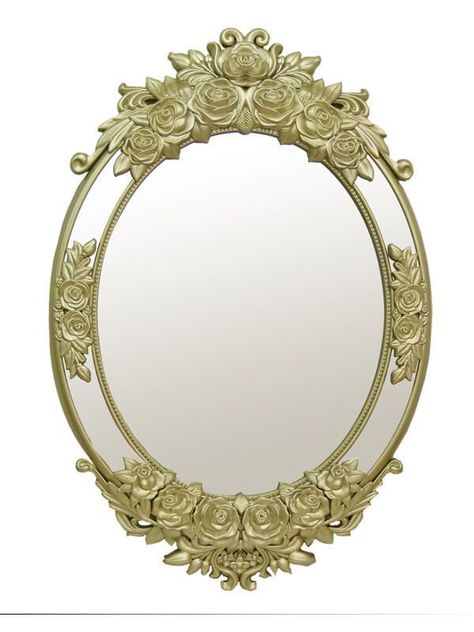 Espejo ovalado 73x40x3 cm. antique gold Dorado-0