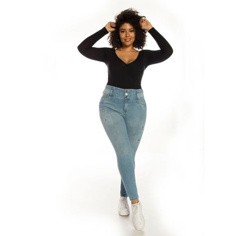 Jeans Colombiano Levanta Cola 14402 Cheviotto-3