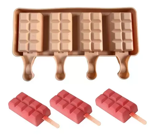 Molde De Silicona Para Helados Molde Helado Molde Paleta 169 -1