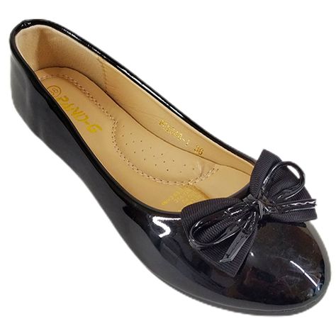Zapatos de mujer Ballerinas 48 Negro-2