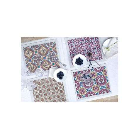 Set  de Individuales Impermeables  Mosaico-4