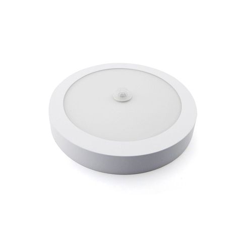 Panel Redondo LED Sobrepuesto Con Sensor Blanco 18W Neutro-1