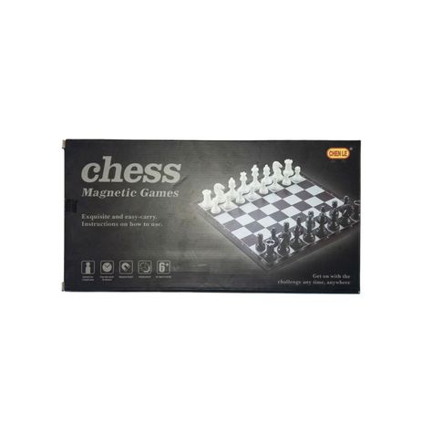 Juego de Ajedrez Magnetico 32x32 cms-3