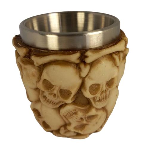 VASO CALAVERA ACERO INOX 50 ML-0