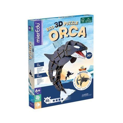 Puzzle Eco 3D Orca-0