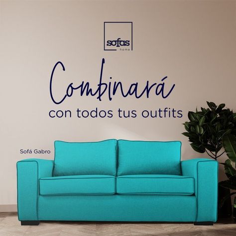 Sofá Gabro Chenille Tipo Lino Turquesa 3 Cuerpos-1