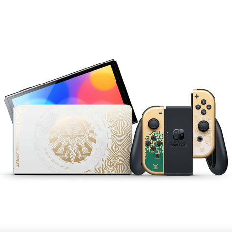 Consola Nintendo Switch Oled The Legend Of Zelda Totk - Sniper-1