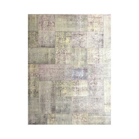 Alfombra Patchwork Vintage 252 X 358 cm - Hecho a Mano-0