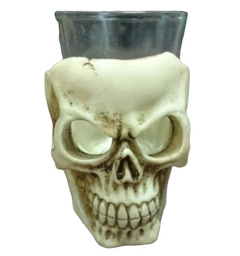 VASO CALAVERA VIDRIO RESINA 50 ML-1