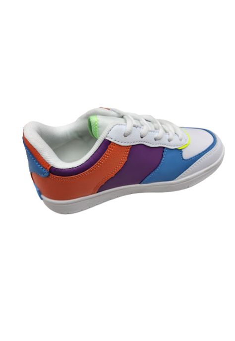 Zapatilla Deportiva Niña Blanca Cordones-1