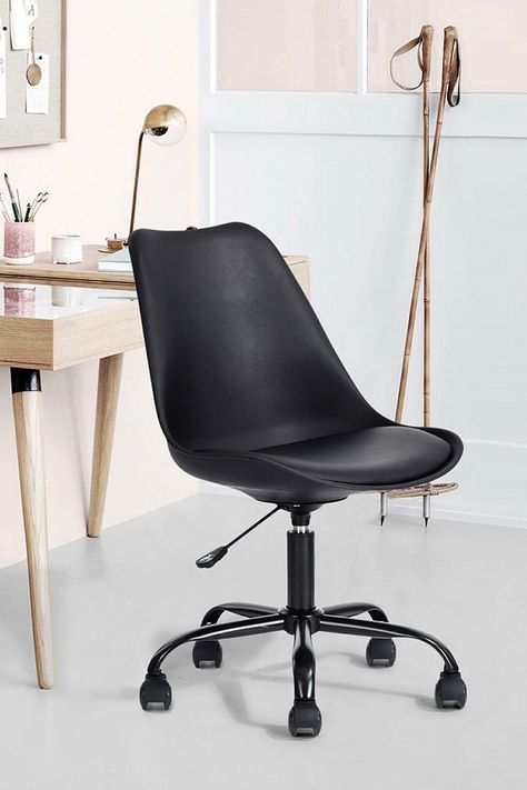 Silla Escritorio PP Estilo Nórdico Giratoria-1