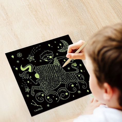 SCRATCH ARTCARD BRILLA EN OSCURIDAD CONSTELACIONES-3