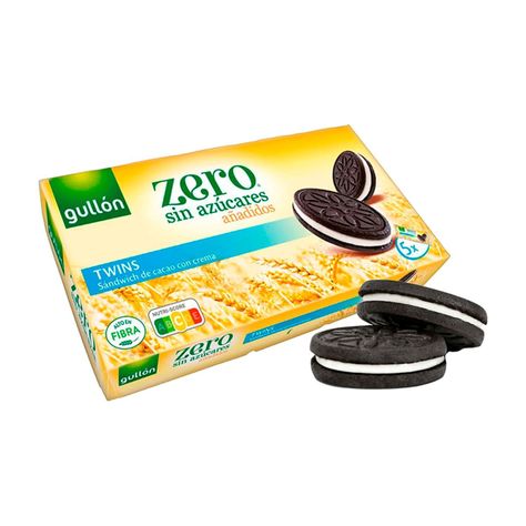 Galletas Gullón Sin Azúcar Sandwich Twins 210grs-0