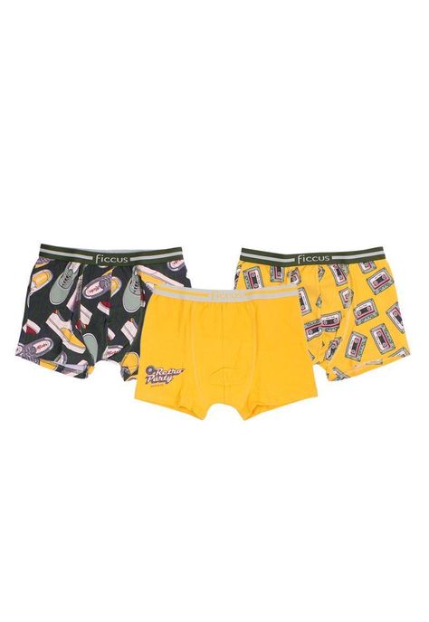 Pack triple boxers teens niño 655-0