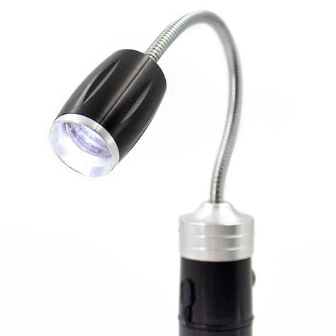 Luz Magnética LED Flexible Para Parrilla Con Zoom - Wayu-4