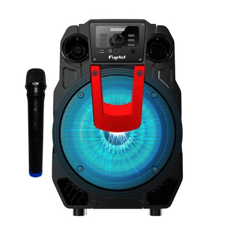AMPLIFICADOR KARAOKE 8 L BT/MIC WLESS/USB/SD/FM-0
